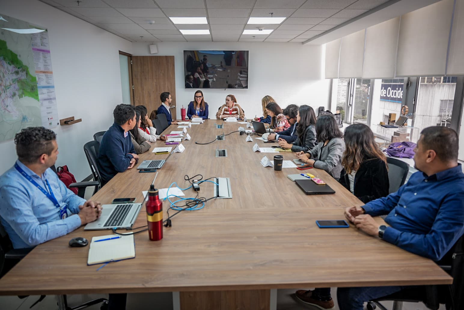Reunión de trabajo con aliados del ecosistema